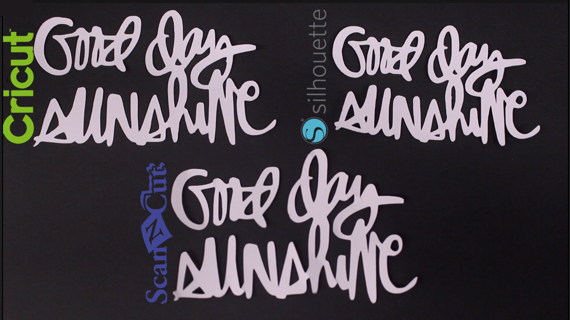 CRICUT EXPLORE AIR 2 VS SILHOUETTE CAMEO 3 VS BROTHER SCANNCUT 2