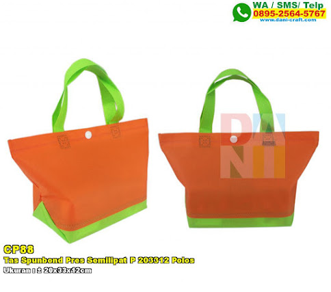 Tas Spunbond Pres Semilipat P 203312 Polos