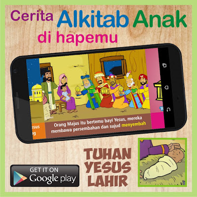 Komik Alkitab Anak Tuhan Yesus Lahir