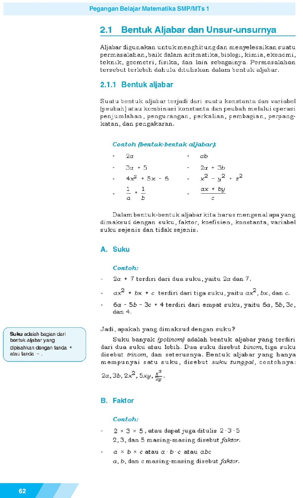 Hot Soal Matematika Kelas 7 Mts