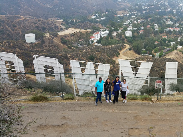Hollywood sign hike