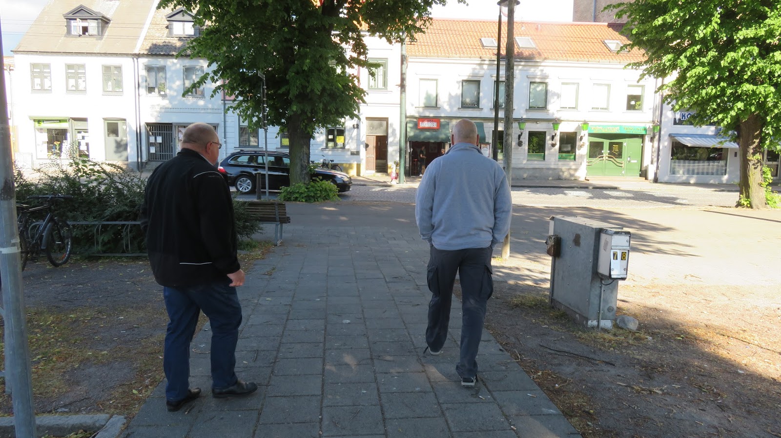 Husbilen Ventilen Speakers Corner i Landskrona.