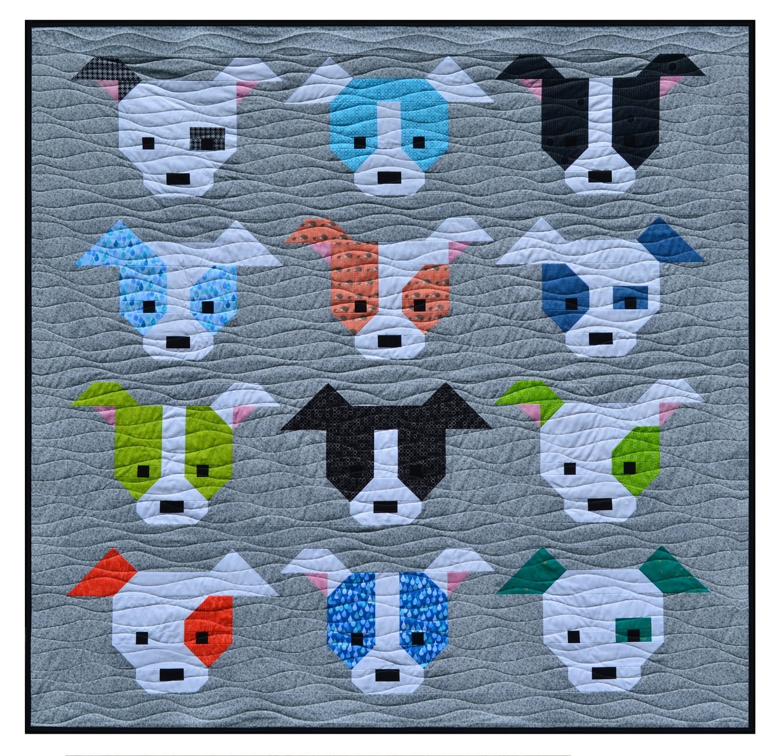 Quick and Easy 3 Yard Quilt Perfect Pets Puppy 