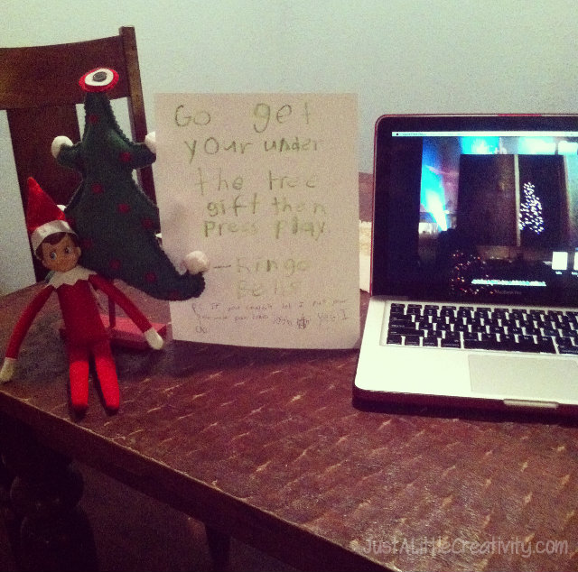 Just A Little Creativity: Our Elf on the Shelf, Ringo Bells, Shares a ...
