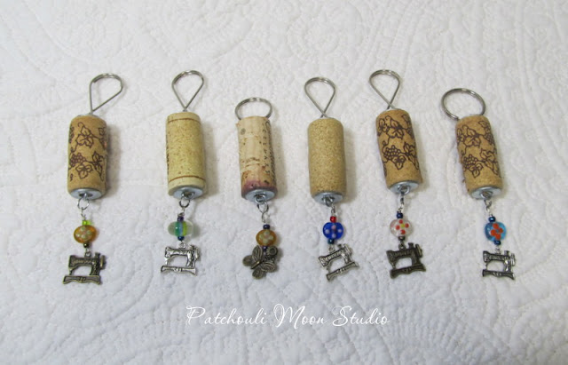 Patchouli Moon Studio~ Cork Key Rings