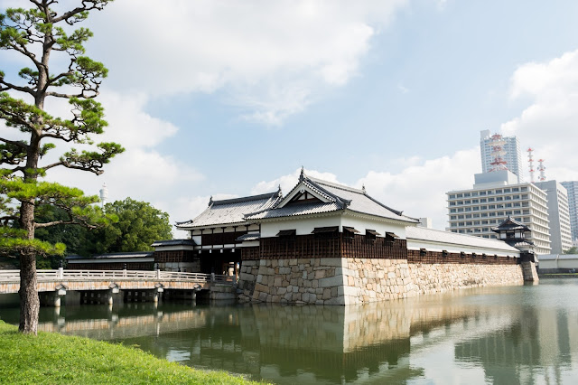 Japonsko, cestování, Hirošima, Japan, Hiroshima, castle