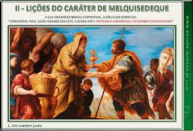 Resultado de imagem para foto de melquisedeque contribuindo com o dizimo
