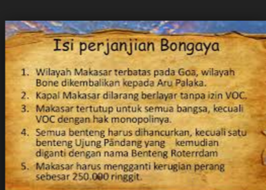 Sejarah Isi Perjanjian Bongaya Artikelsiana | My XXX Hot Girl