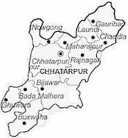 chatarpur map