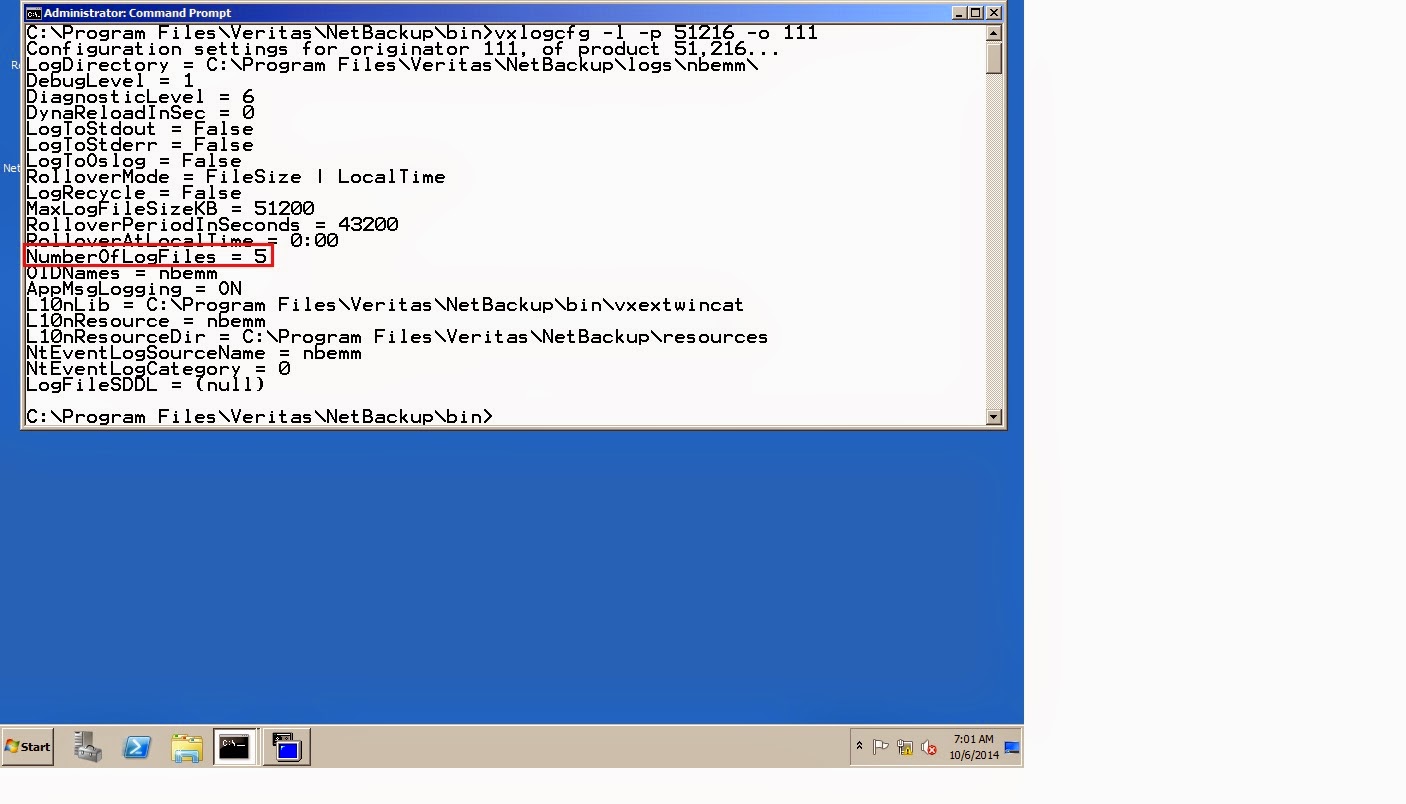 Remote Infrastructure Management Symantec Netbackup 7.6.0.1 Command