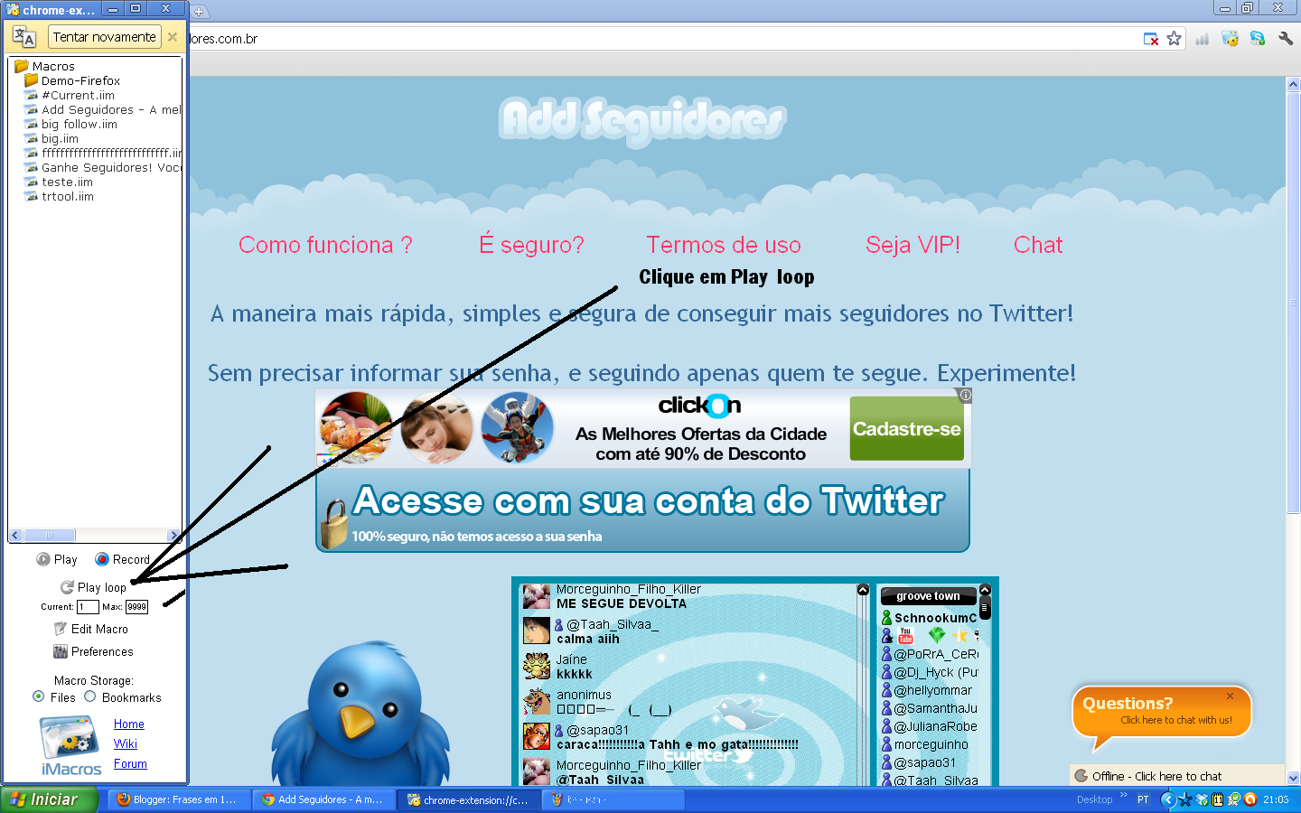 Ganhar Seguidores No Twitter Leandro Silva