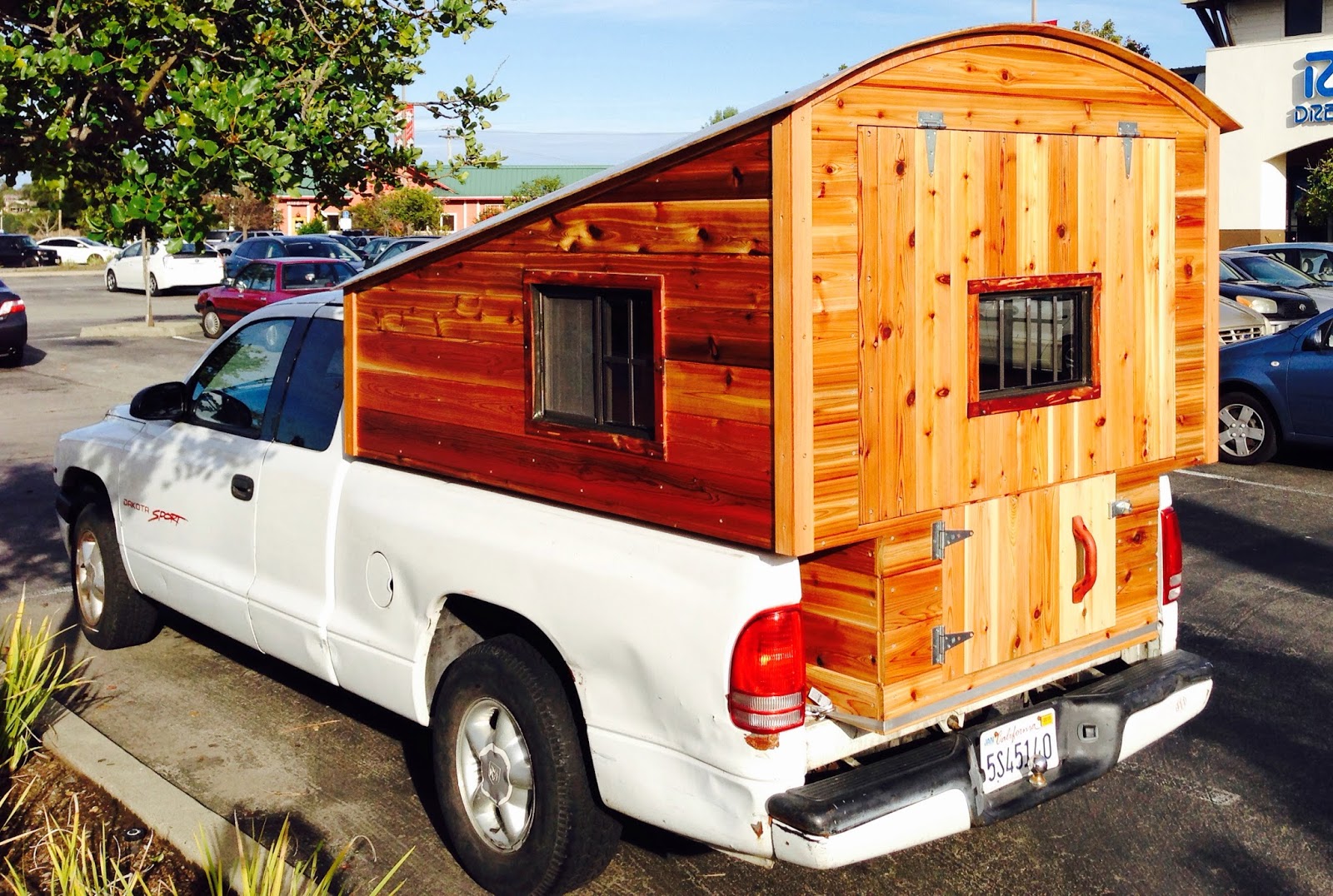 Lloyds Blog Homemade Wooden Pickup Truck Camper Shell