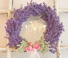 Lavender Wreath...
