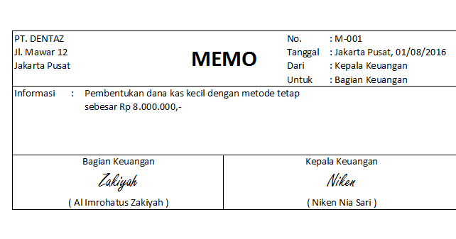 It S About All Tentang Dana Kas Kecil Terlengkap