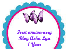 Segmen First Annivessary Blog Asha Lya
