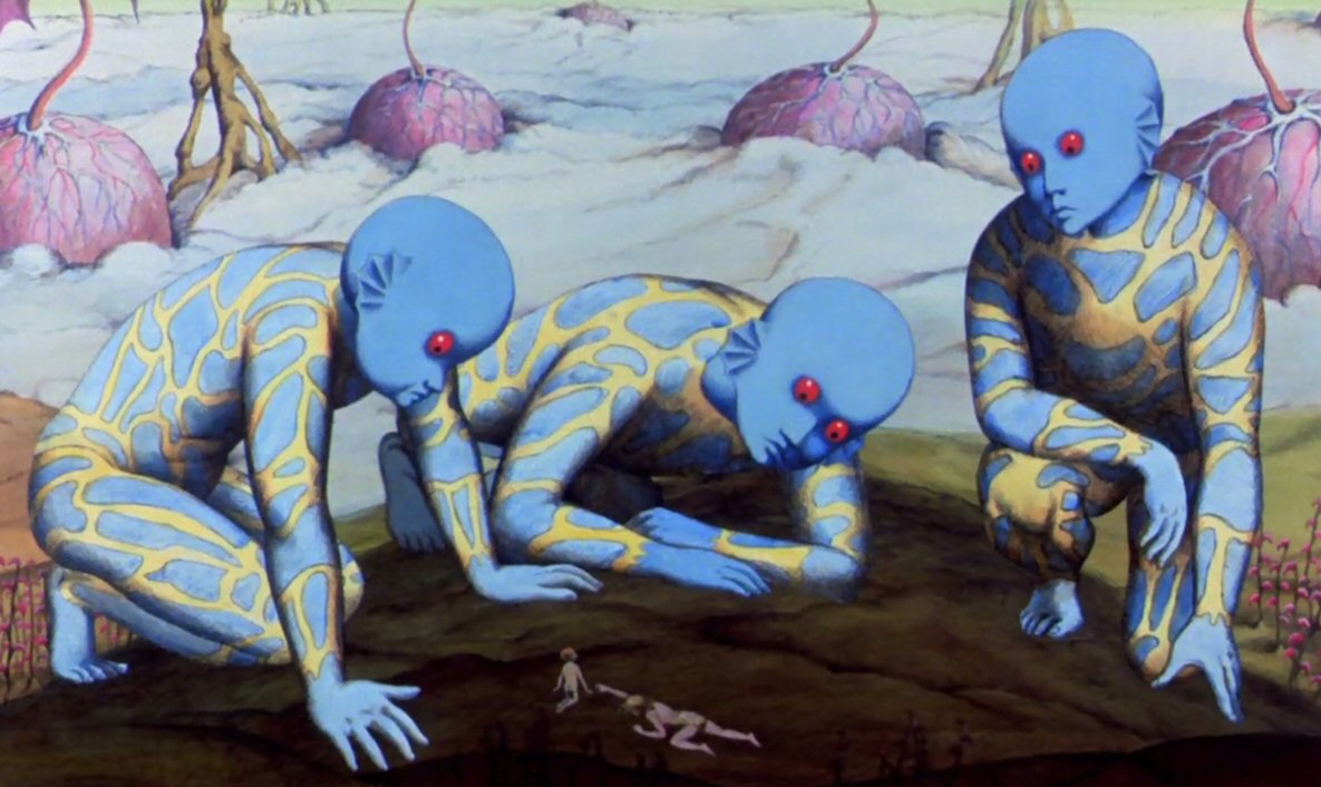 Just Screenshots: Fantastic Planet (1973)