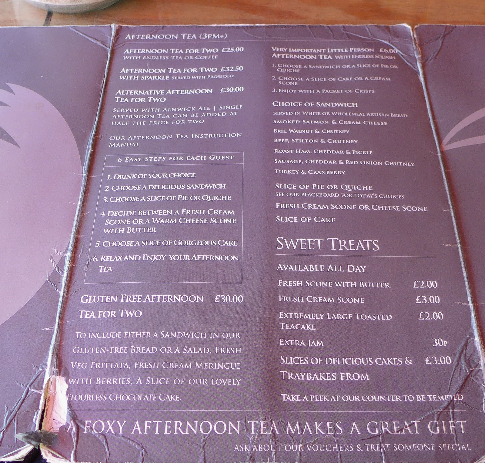 The Secret Diner The Running Fox