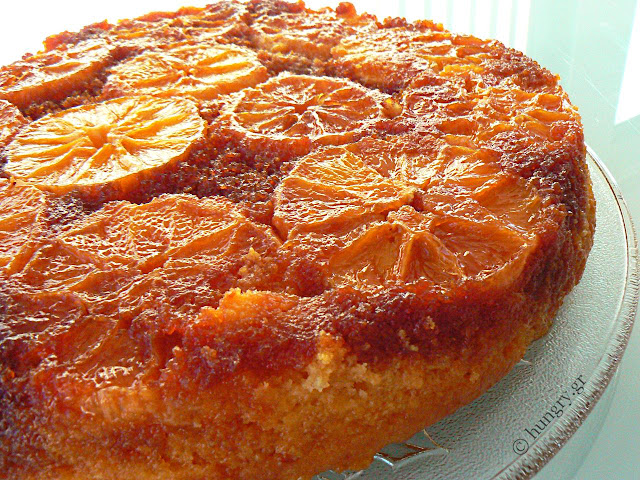 Κέικ με Καραμελωμένα Πορτοκάλια