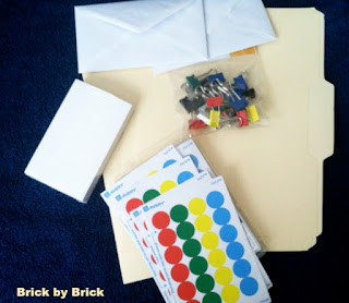 homemade board game (Brick by Brick)