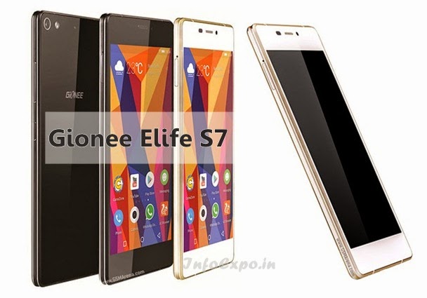 Gionee Elife S7: 5.2 inch,1.7 GHz Octa-core Android Lollipop Phone Specs, Price 
