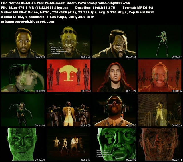 Urban Groove Vob Collection The Black Eyed Peas Boom Boom Pow (2009)