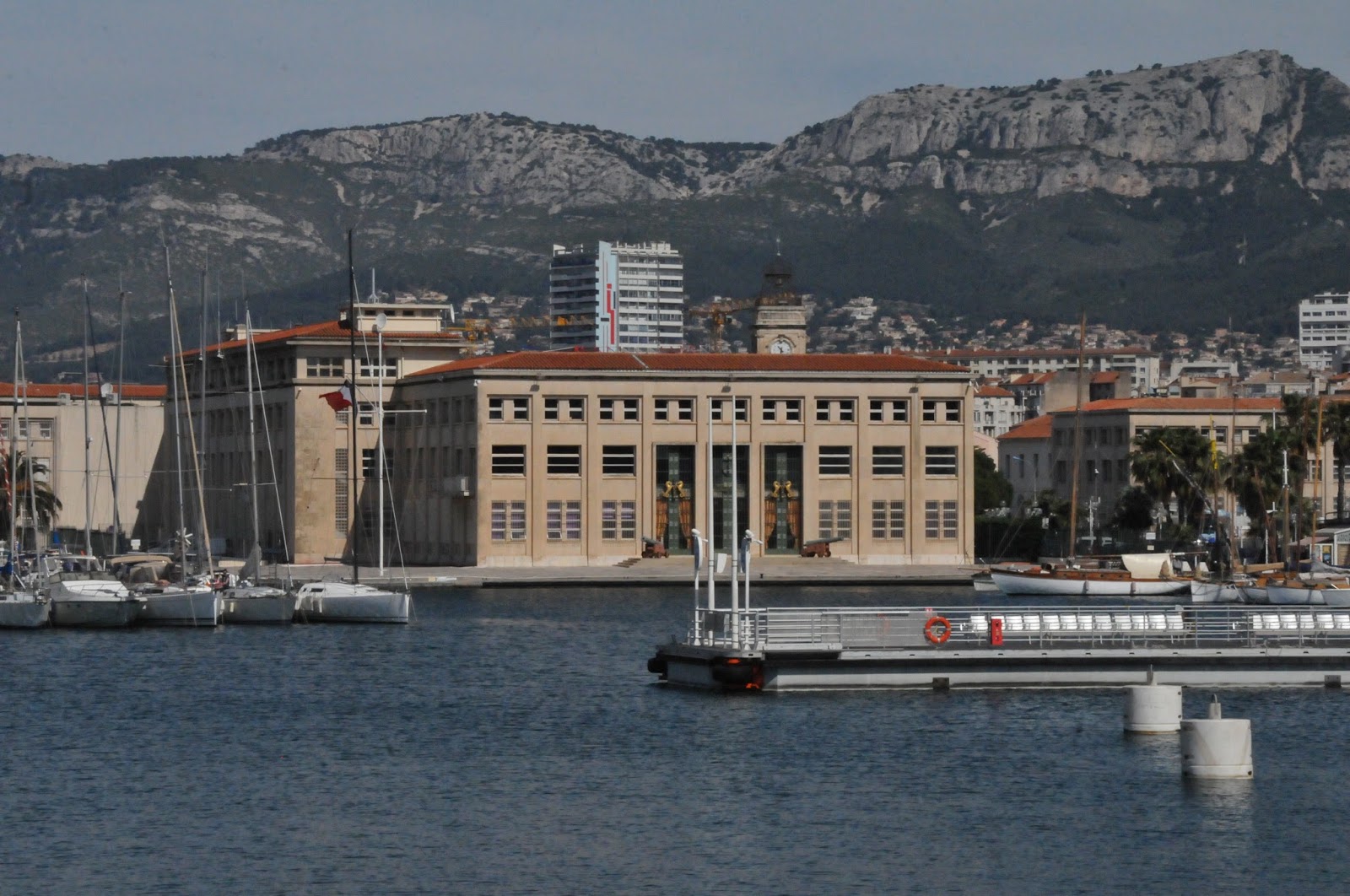 La Marcophilie Navale Envelopmer: Toulon visite de la rade base navale ...