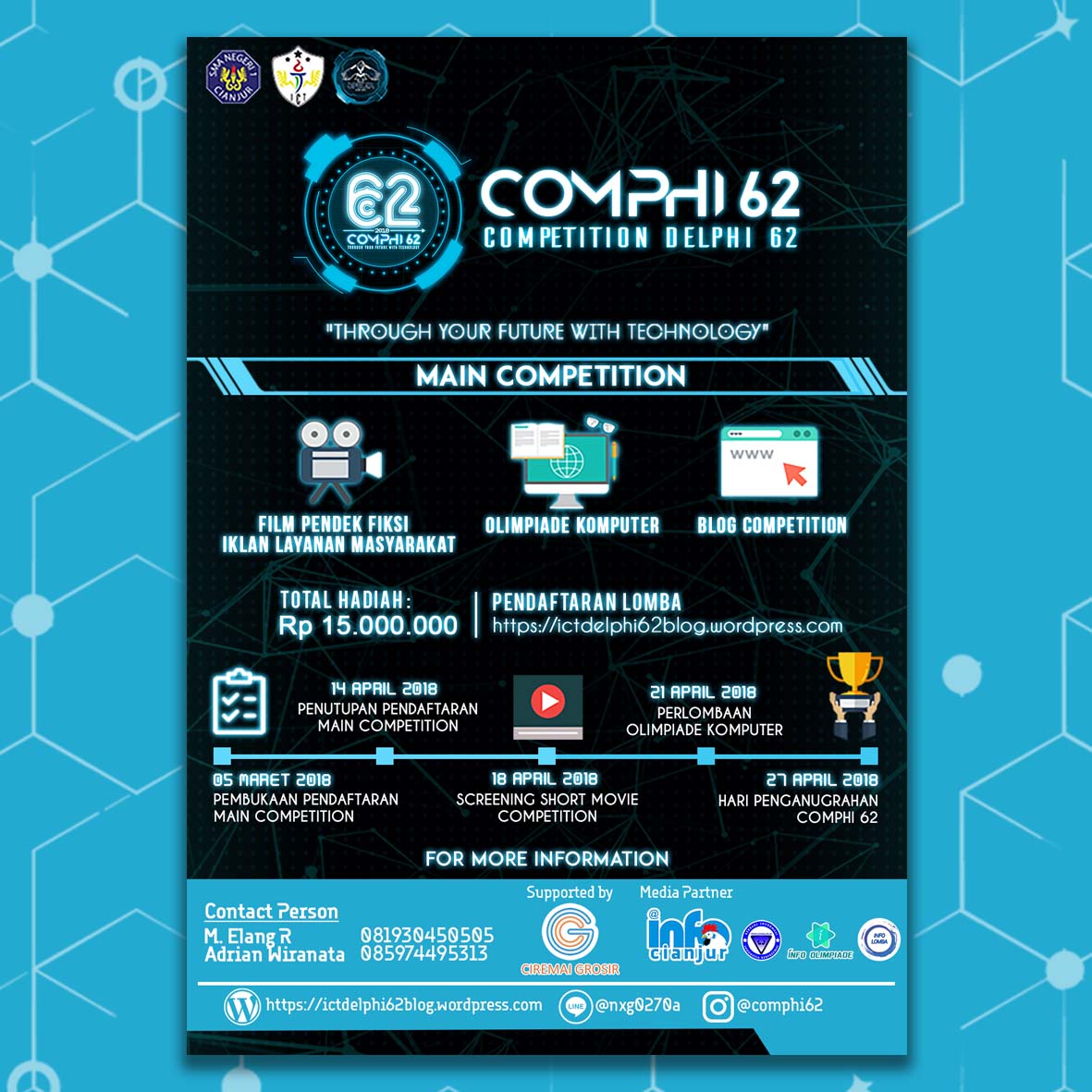 Event Competition Delphi (COMPHI) 62 2018 SMAN 1 Cianjur Event Competition Delphi (COMPHI) 62 2018 SMAN 1 Cianjur