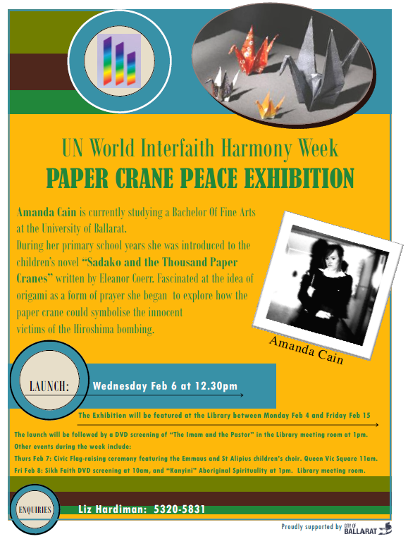 The Trad Pad Ballarat Interfaith Network is celebrating UN World