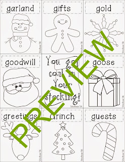Christmas word family worksheet -make learning fun! Schoolhouse Talk!: December 2013
