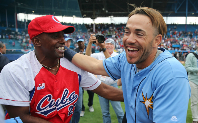Rays derrotan a la selección de Cuba en La Habana