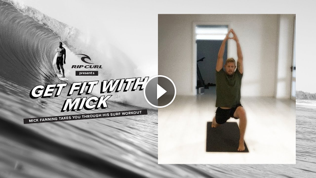 Mick Fanning Takes You Through His At-Home Surf Workout