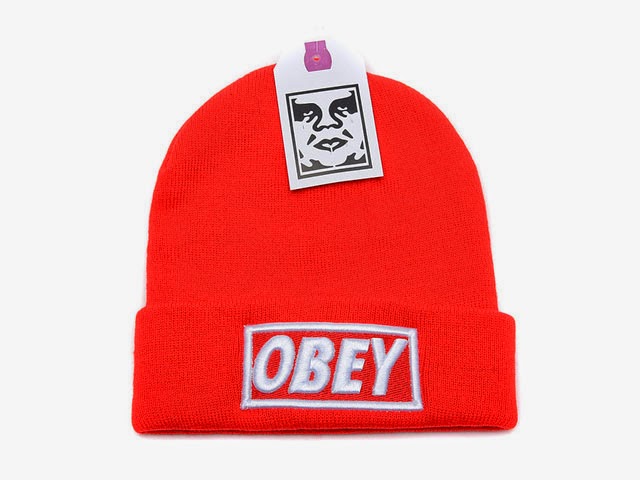 bonnet obey blanc