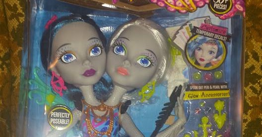 monster high two headed styling doll
