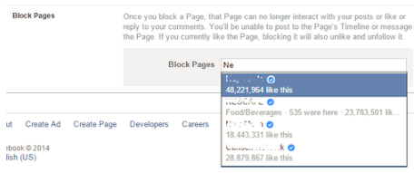 How To Block Page In Facebook