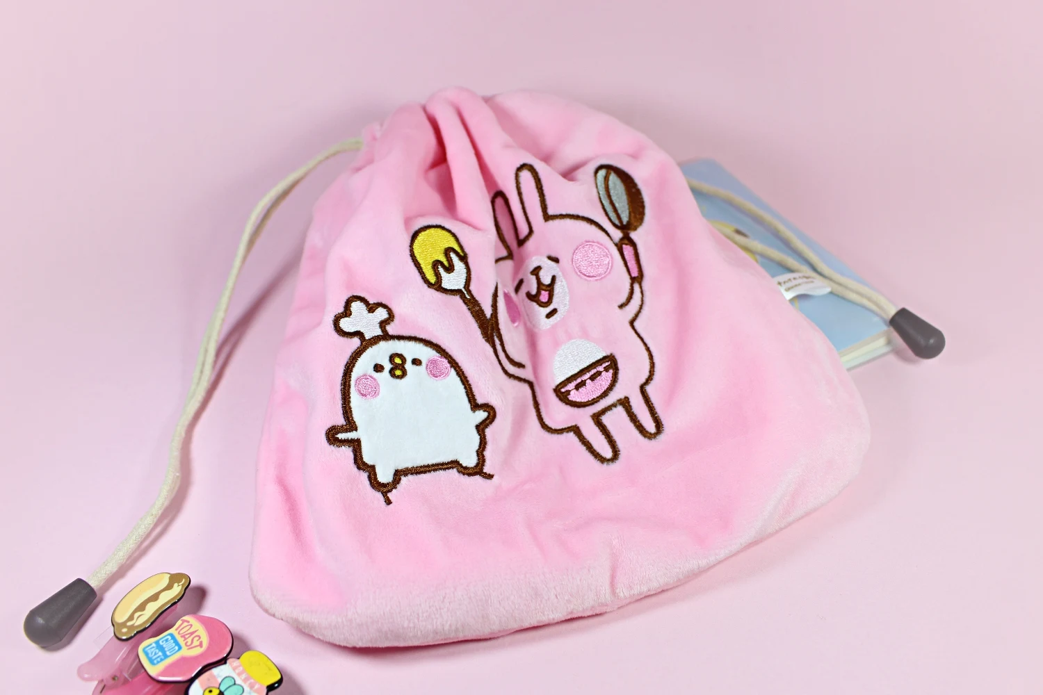 close-up picture of a Kanahei Soft String Bag