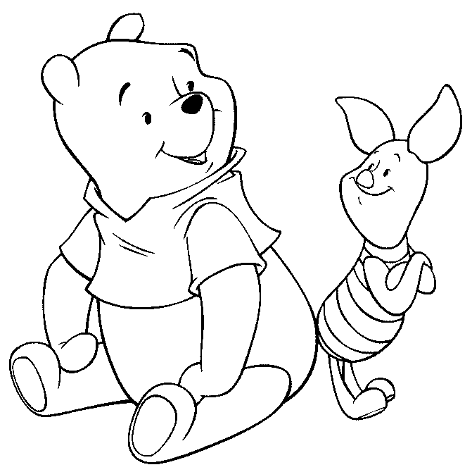 Coloring Pages Winnie the Pooh Kids Online World Blog