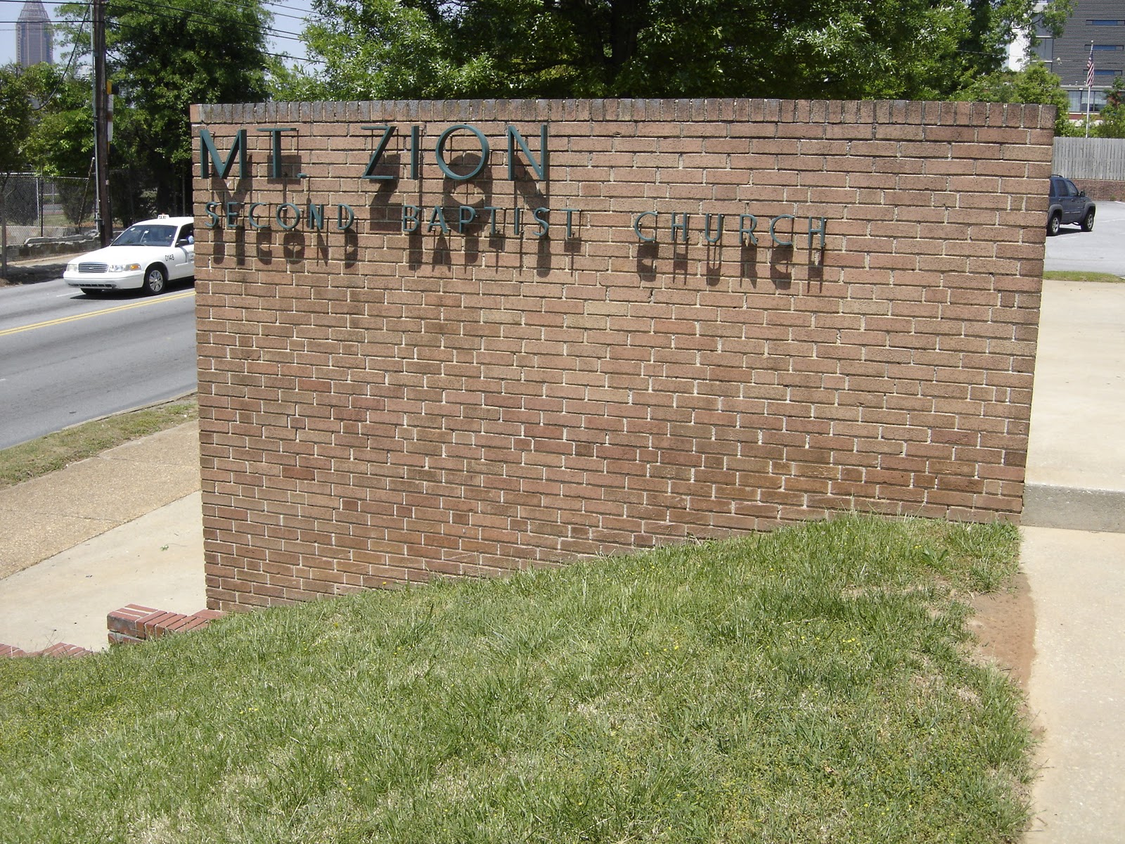 Places To Go, Buildings To See Mt. Zion Baptist Church Atlanta,