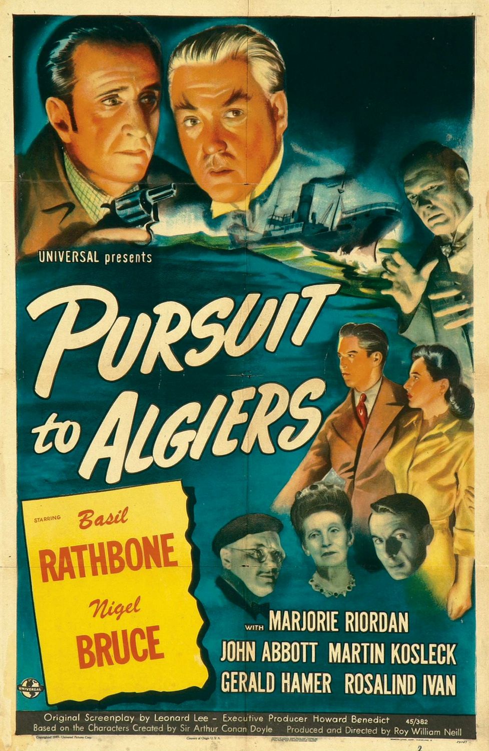 Pursuit To Algiers (1945) ταινιες online seires xrysoi greek subs