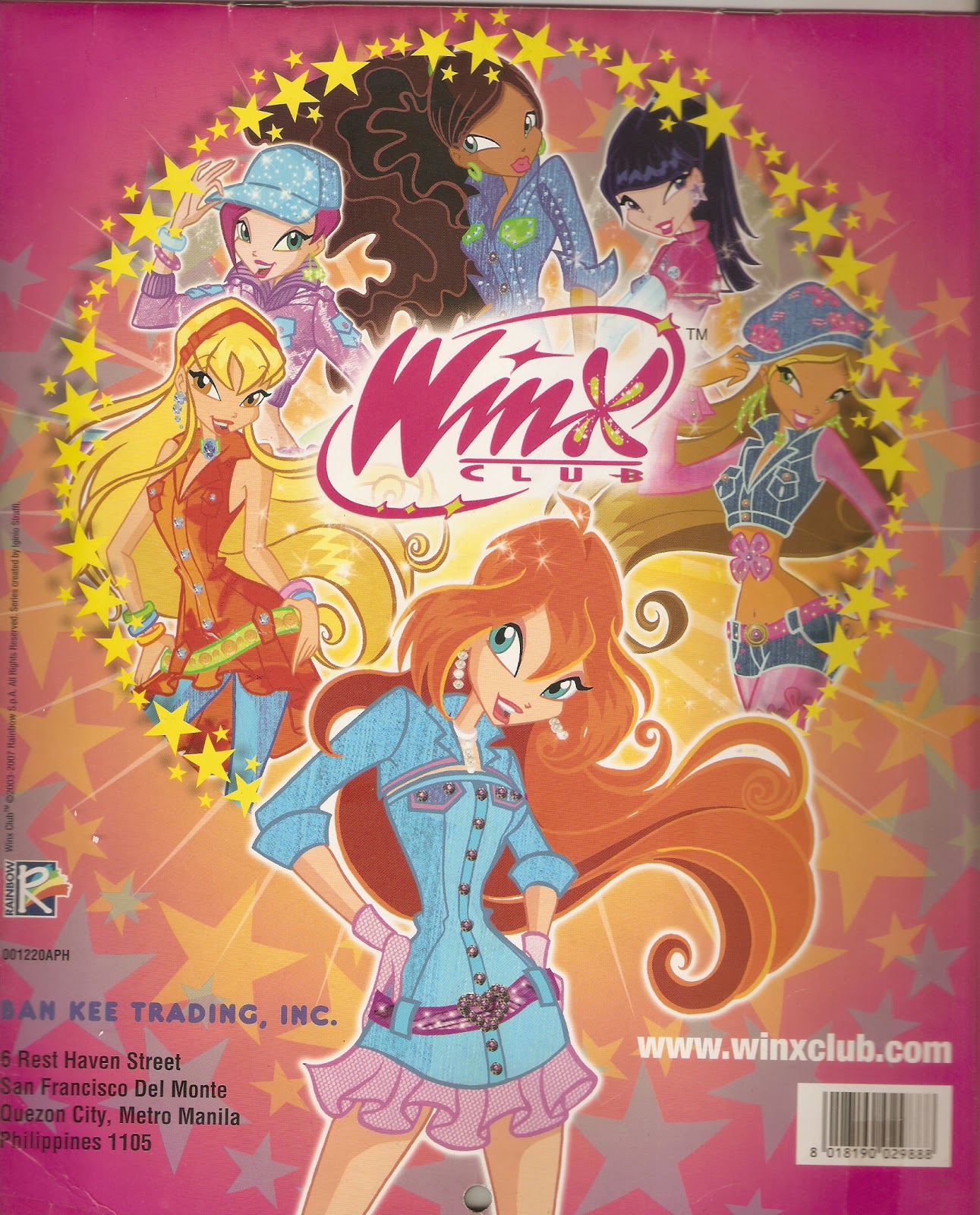 Winx Enchantix Sticker Book! Winx Enchantix Sticker Book!