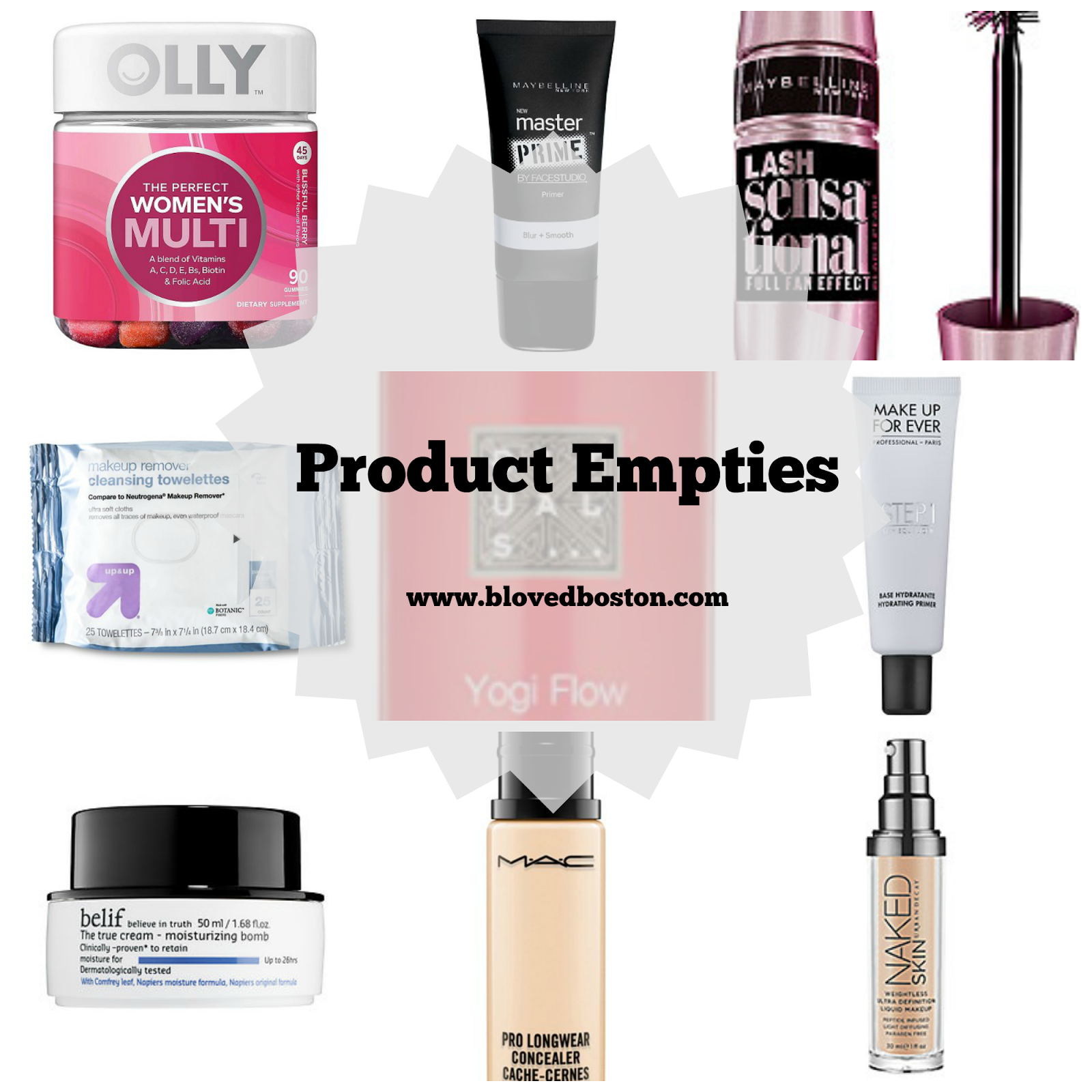 Products that have been used up