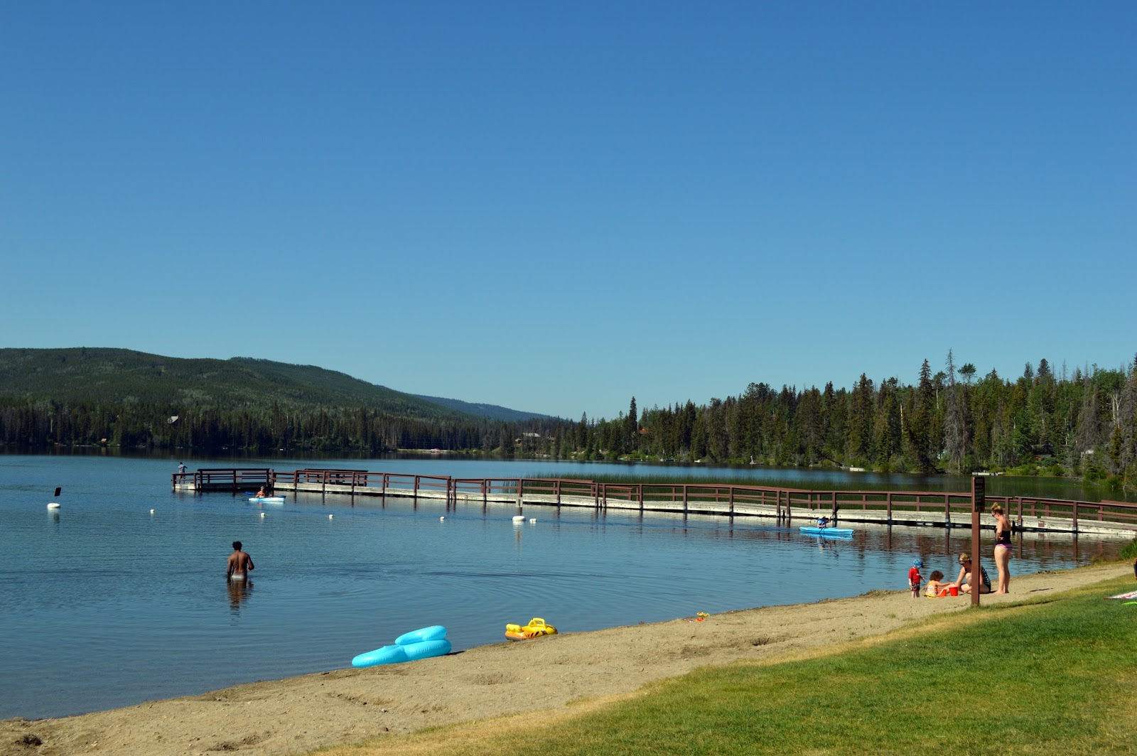 Footloose Lac Le Jeune British Columbia, between Merritt and Kamloops