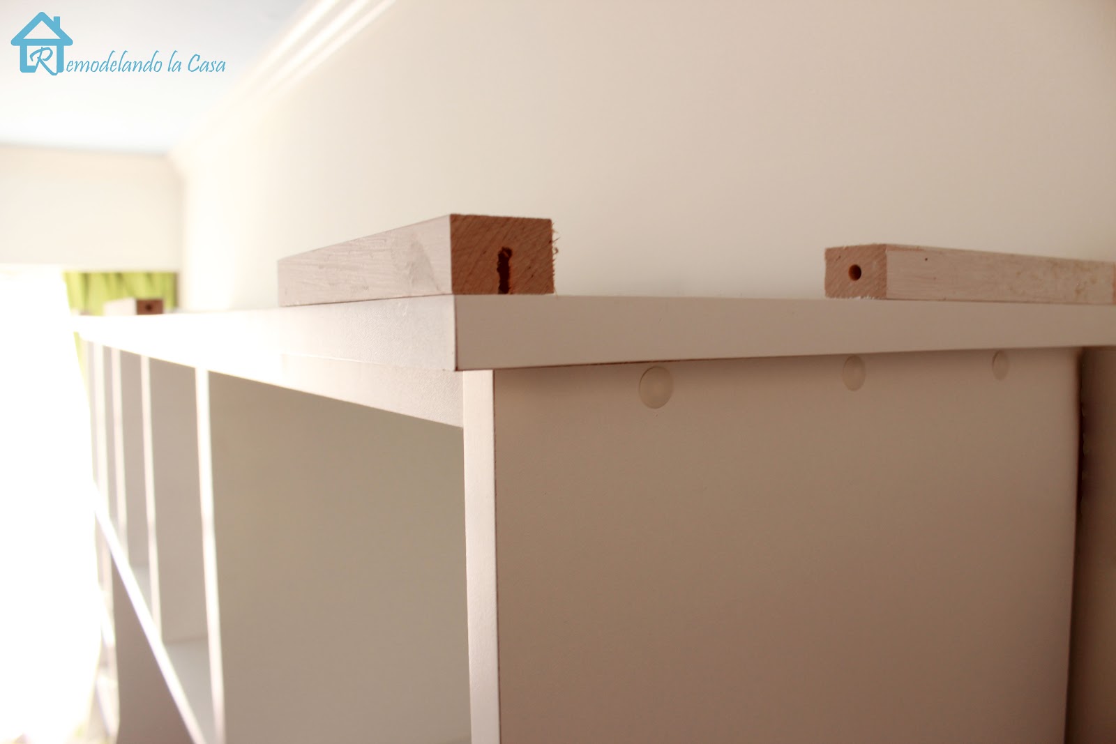 Adding Crown Molding To The Top Of, Add Crown Molding To Bookcase
