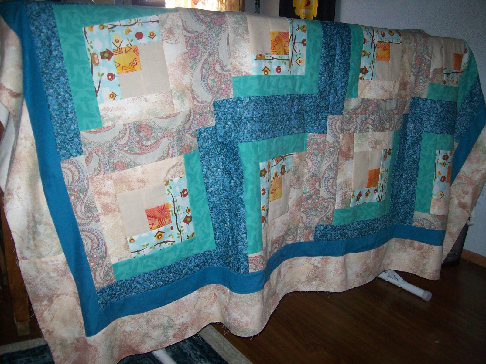 Every Stitch a Prayer Comfort Quilt Top & Back