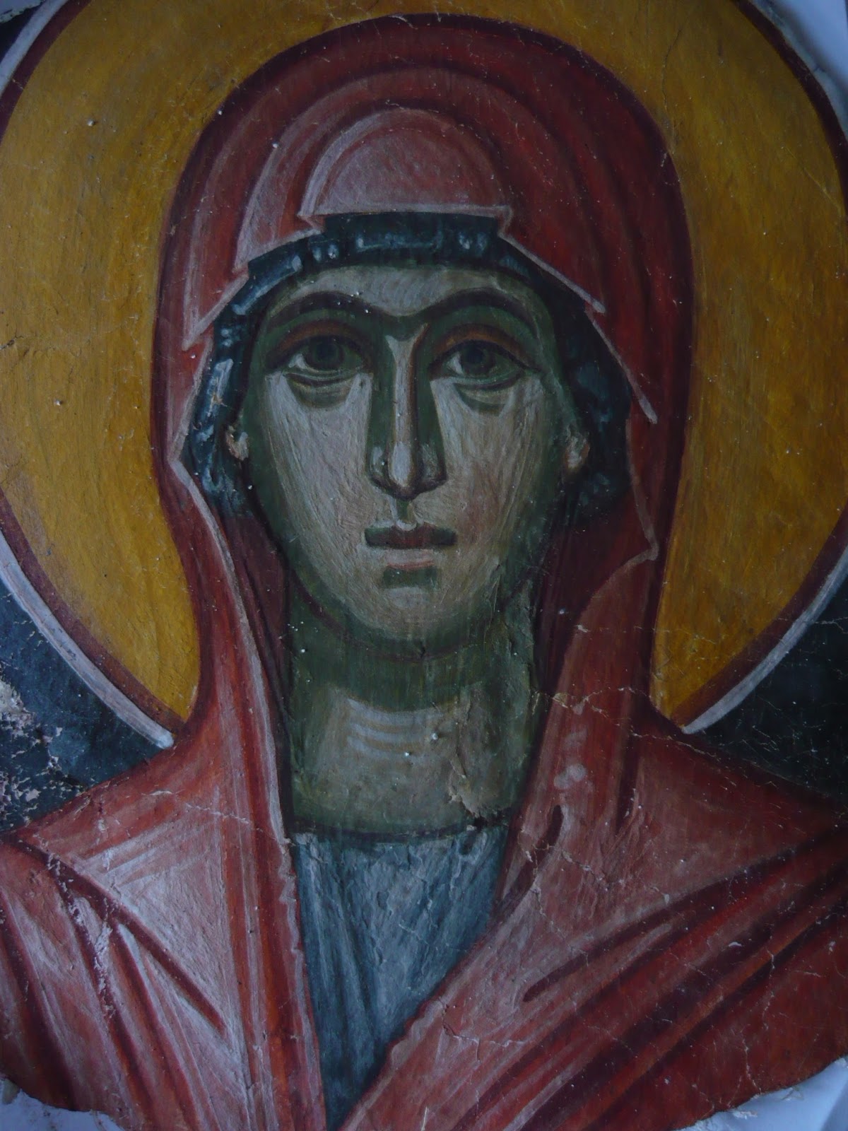 icoane Sfanta Maria Magdalena (fragment de fresca)