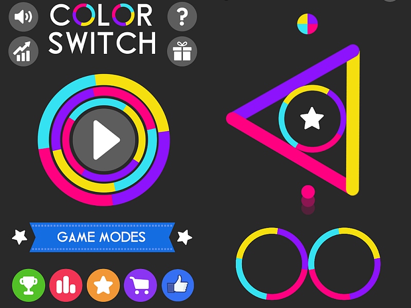 Как играть в игру колор плей. Колор свитч. Игра Color. Color Switch game. Color Switch - Official.