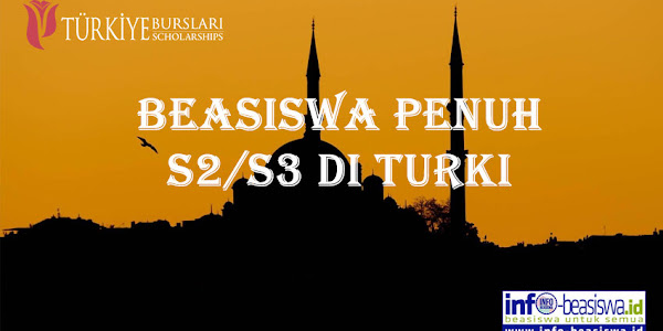 Beasiswa Penuh S2/S3 di Turki: Turkiye Burslari Scholarships