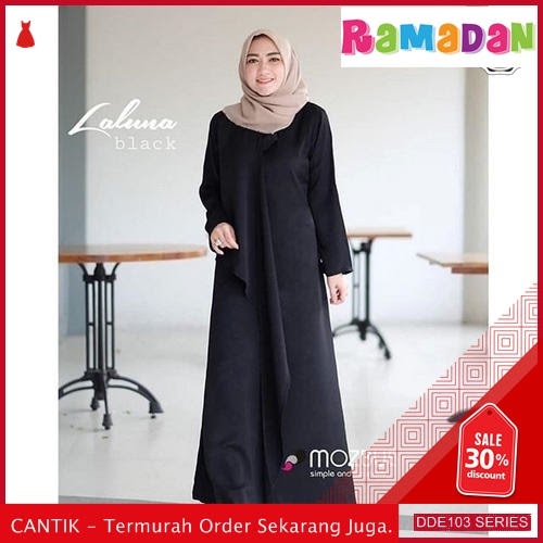 DDE103R43 Rx Fashion Dress Sabrina Lebaran Tensa 2019 Bahan BMGShop
