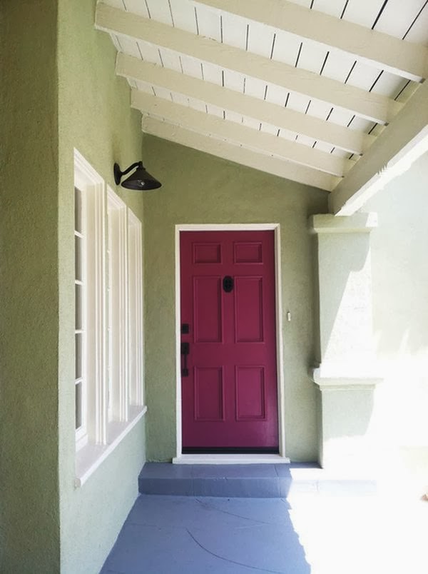 Una entrada llena de color - Guia de jardin