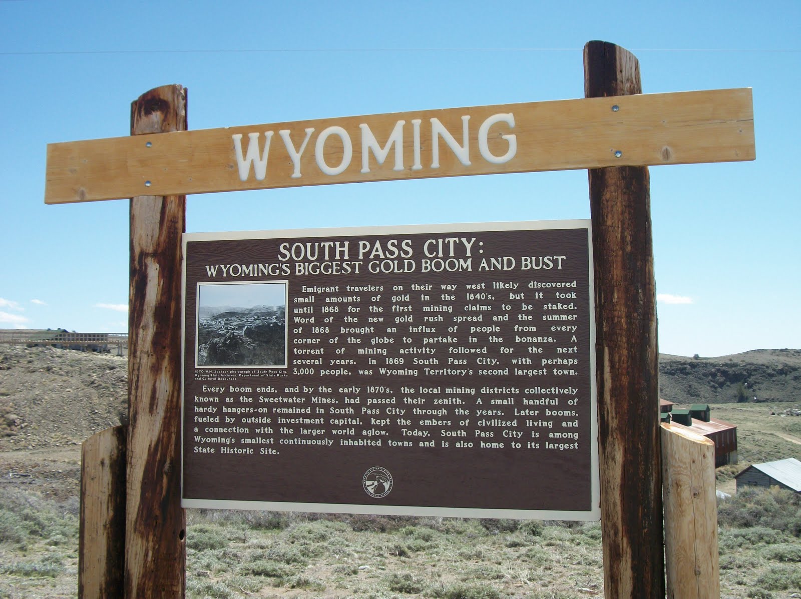 Koehler's Karavan June 2, 2011 South Pass City/Atlantic City WY