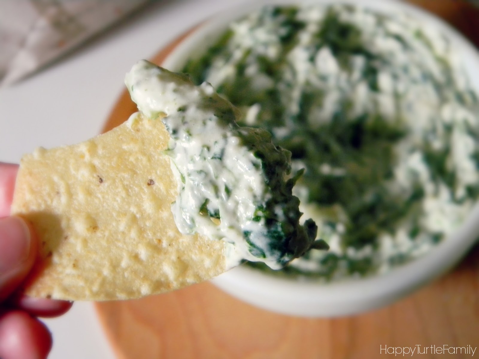 *Turtle Mama* Recipe Creamy Spinach Dip